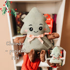 Pluszowa choinka ITH – 2 rozmiary, kilka wariantów + instrukcja PDF ze zdjęciami