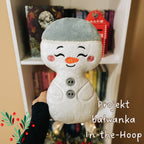 Bałwanek In-the-Hoop – 4 rozmiary + szczegółowa instrukcja PDF (projekt jednotamborkowy!)