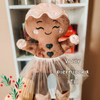 Pierniczek Ginger XL – wzór do uszycia na hafciarce (2 warianty, 3 rozmiary)